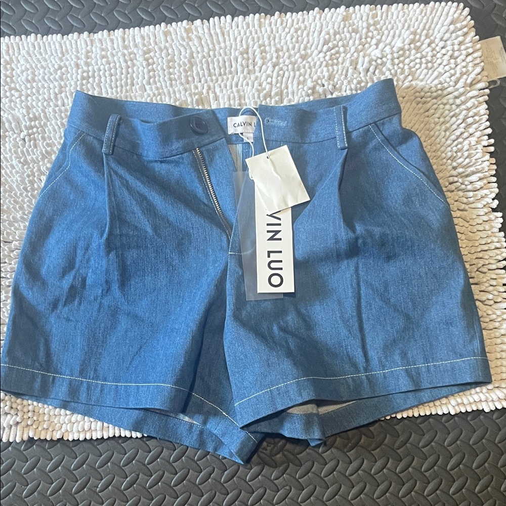Women's Calvin Luo Denim Jean Shorts